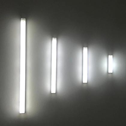 Imagem de Luz Noturna Recarregável Com Sensor De Movimento LED Sem Fio Para Armários De Cozinha, Guarda-roupas