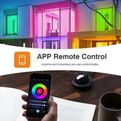 Imagem de Luz Para Quarto Gamer Lâmpada RGB Bluetooth Tecnologia Para Sua Casa