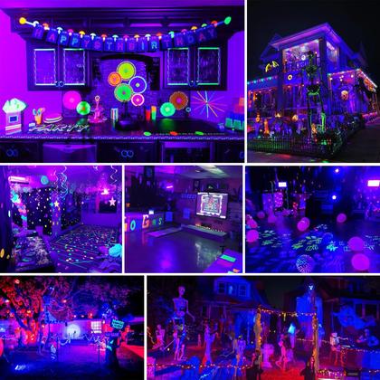 Imagem de Luz preta LED Akpgf 50W com plugue e interruptor dos EUA