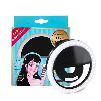 Imagem de Luz Selfie Ring Light Clipe Anel Led Flash Celular Universal