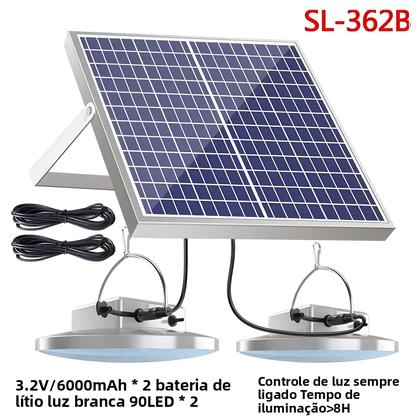 Imagem de Luz Solar 8800mAh com Sensor de Movimento - 112 LEDs - À Prova D'Água - Para Pátio, Jardim e Garagem