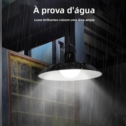 Imagem de Luz Solar 8800mAh com Sensor de Movimento - 112 LEDs - À Prova D'Água - Para Pátio, Jardim e Garagem