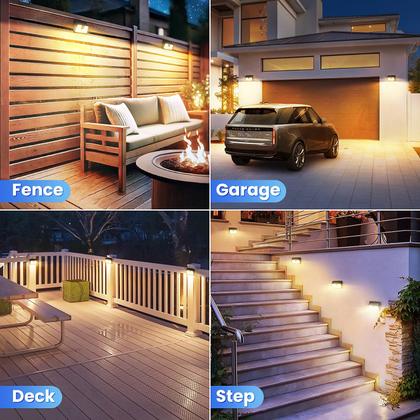 Imagem de Luz Solar Exterior con Sensor de Movimiento CLAONER Impermeable 800 lúmenes