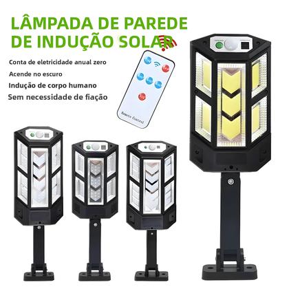 Imagem de Luz Solar LED Externa 300000LM Com Sensor De Movimento À Prova d'Água IP65, Lâmpada Solar De Jardim