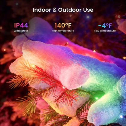 Imagem de Luzes de corda de Natal YEELIGHT 10m 100 LEDs Bluetooth