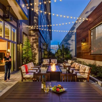 Imagem de Luzes de corda externas Mlambert 15m G40 LED impermeável