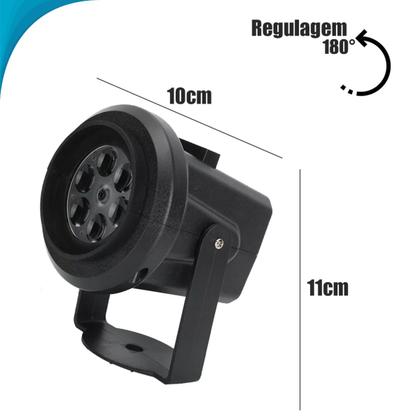 Imagem de Luzes de Natal com Projetor Decorativo para Trazer a Magia à Sua Decoração