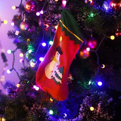 Imagem de Luzes de Natal Lucklig 19 pés 70 LED Globe String Lights