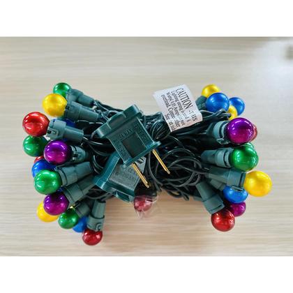 Imagem de Luzes de Natal Lucklig 19 pés 70 LED Globe String Lights