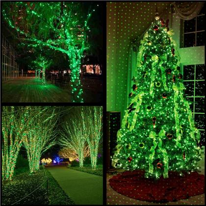 Imagem de Luzes de Natal YULETIME 200 Green LED 20m String Lights Kit