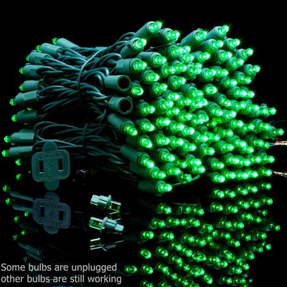 Imagem de Luzes de Natal YULETIME 200 Green LED 20m String Lights Kit