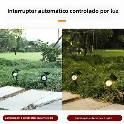 Imagem de Luzes de Ponto Externas Ajustáveis com IP65 - À Prova D'Água para Decoração de Pátio