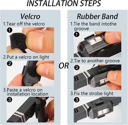 Imagem de Luzes Estroboscópicas LED Sem Fio LRalchl - Kit com 4 Unidades e Controle Remoto