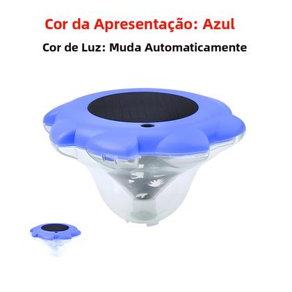 Imagem de Luzes Flutuantes LED Solares Que Mudam De Cor Com Sensor Inteligente Para Decoração De Jardim E