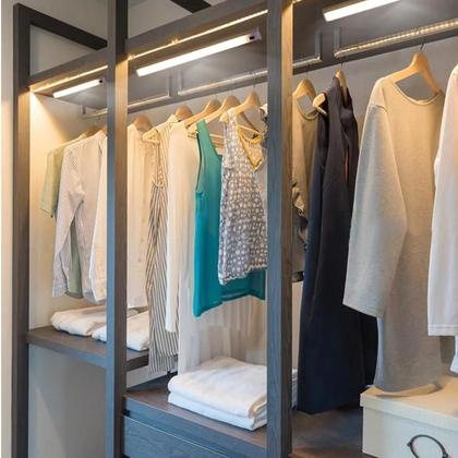 Imagem de Luzes LED Com Sensor De Movimento Para Abaixo De Armários 30 40 50cm Interruptor De Toque Para