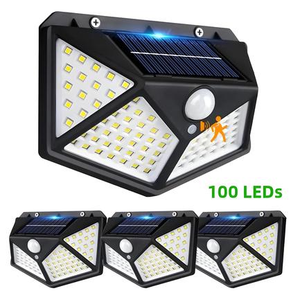 Imagem de Luzes LED Solares À Prova d'Água Para Exterior Com Sensor De Movimento Para Jardim, Quintal, Lâmpada