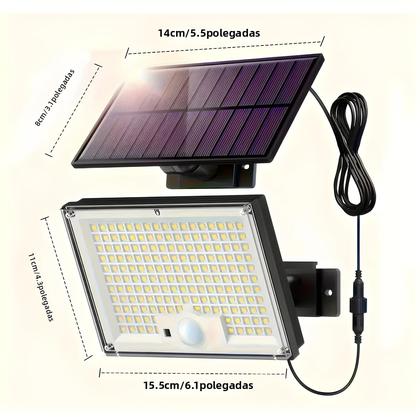 Imagem de Luzes LED Solares Para Exterior À Prova d'Água Com Sensor De Movimento Lâmpada De Parede Sem Fio