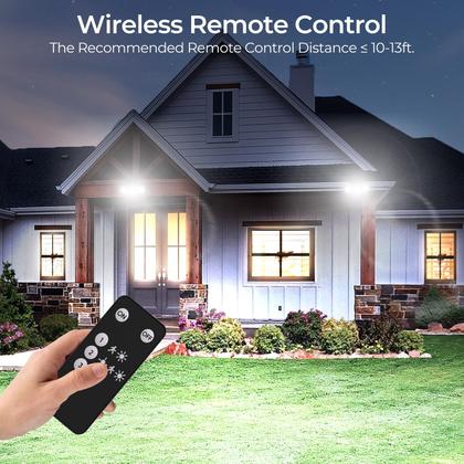 Imagem de Luzes Solares com Sensor de Movimento CINOTON 3 Modos IP65 à Prova d'Água 2 Unidades