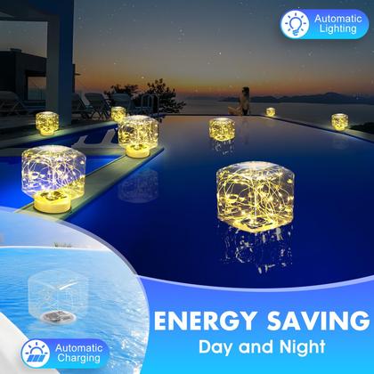 Imagem de Luzes solares flutuantes para piscina LanPool Glow Warm White 1 unidade