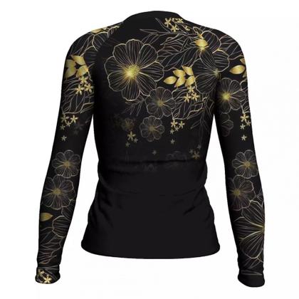 Imagem de Lycra Surf Flower Feminina Atlética Esportes
