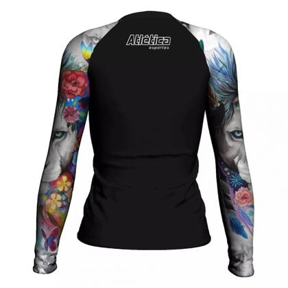 Imagem de Lycra Surf White lion Feminina Atlética Esportes