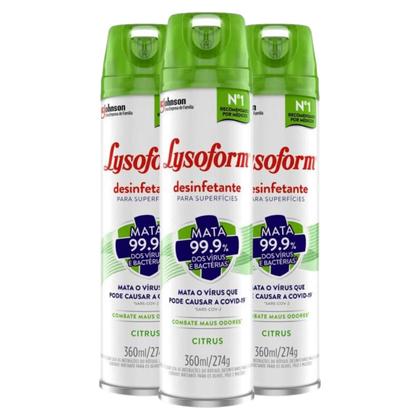 Imagem de Lysoform aero citrus 360ml