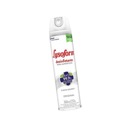 Imagem de Lysoform Original Desinfetante Bactericida 360ml Kit 5