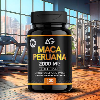 Imagem de Ma ca Pe ruana Concentrada 120 caps de 2000mg com Arginina Taurina Cafeína