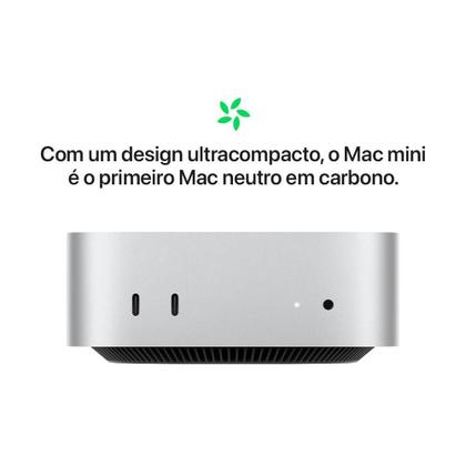 Mac mini (Chip M4 da Apple com CPU de 10 núcleos e GPU de 10