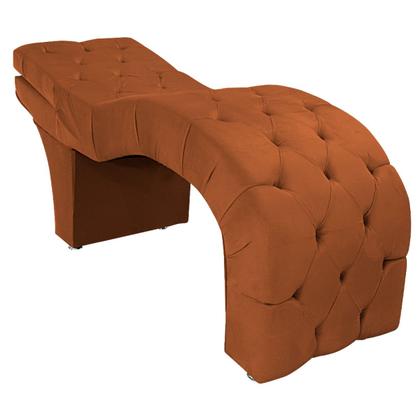 Imagem de Maca Estética com Encosto Dobrável Facial Capitonê Cílios Salão P02 Suede - Doce Sonho Móveis