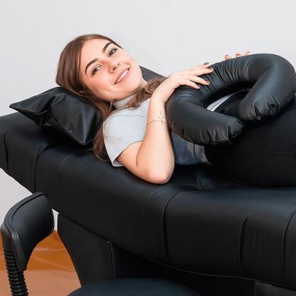 Imagem de Maca Estética Estofada para Studio de Beleza Cilios material sintético