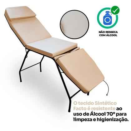 Imagem de Maca Estética Massagem 3 posições com Orifício para o Rosto For ty Store