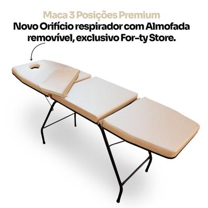 Imagem de Maca Estética Massagem 3 posições com Orifício para o Rosto For ty Store