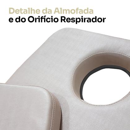 Imagem de Maca Estética Massagem 3 posições com Orifício para o Rosto For ty Store