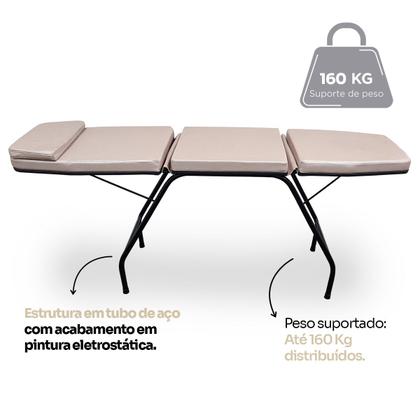 Imagem de Maca Estética Massagem 3 posições com Orifício para o Rosto For ty Store