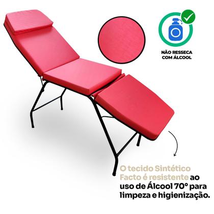 Imagem de Maca Estética Massagem 3 posições com Orifício para o Rosto For ty Store