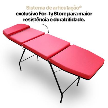 Imagem de Maca Estética Massagem 3 posições com Orifício para o Rosto For ty Store