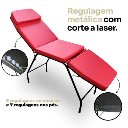 Imagem de Maca Estética Massagem 3 posições com Orifício para o Rosto For ty Store
