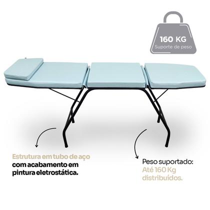 Imagem de Maca Estética Massagem 3 posições com Orifício para o Rosto For ty Store