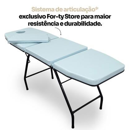 Imagem de Maca Estética Massagem 3 posições com Orifício para o Rosto For ty Store