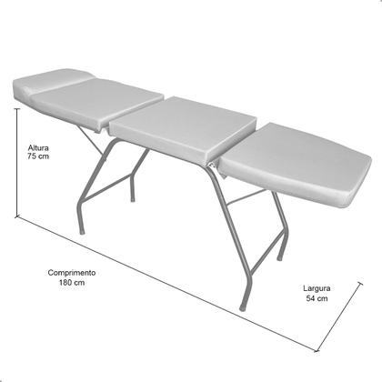 Imagem de Maca Estética Massagem 3 posições com Orifício para o Rosto For ty Store