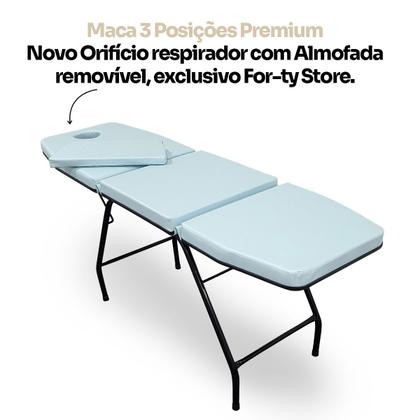 Imagem de Maca Estética Massagem 3 posições com Orifício para o Rosto For ty Store