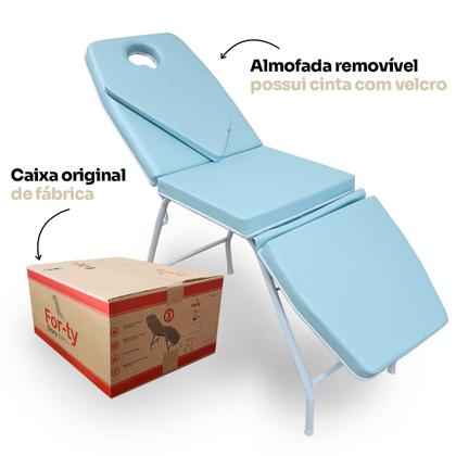 Imagem de Maca Estética Massagem 3 posições com Orifício para o Rosto For ty Store