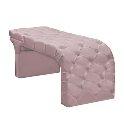 Imagem de Maca Estofada Estética Cílios Regulável Spa Suede Valentina