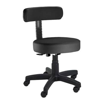 Imagem de Maca Extensão De Cílios e Sobrancelhas com Massagem + Cadeira Mocho material sintético Preto SOFA STORE