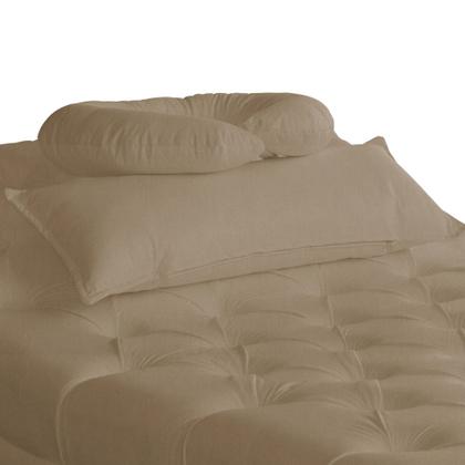 Imagem de Maca Para Consultório Estética Facial Cílios Sobrancelha Com Escada E Almofada Pescoço - Sv Decor