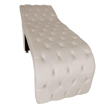 Imagem de Maca Para Estética Capitonê  Premium em Veludo com Escadinha e Almofada