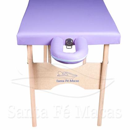 Imagem de Maca Portátil de Madeira Suporta até 200 Kg