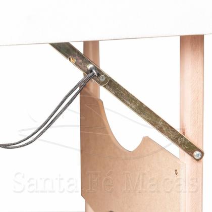 Imagem de Maca Portátil de Madeira Suporta até 200 Kg