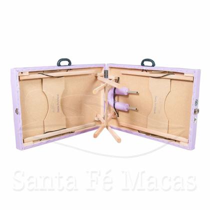 Imagem de Maca Portátil de Madeira Suporta até 200 Kg